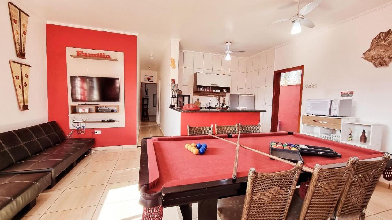 Villa Piscina, Varanda Gourmet, Bilhar, Wi-Fi, Smart Tv Itanhaém Exterior foto
